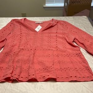 NWT Loft 3/4 sleeve shirt